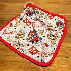 Bamboo Bluey and Chick-fila-A Lovey NEW with removable teether